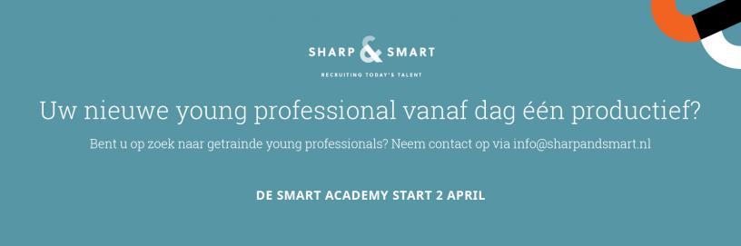 SMART ACADEMY: UW NIEUWE YOUNG PROFESSIONAL VANAF DAG 1 PRODUCTIEF